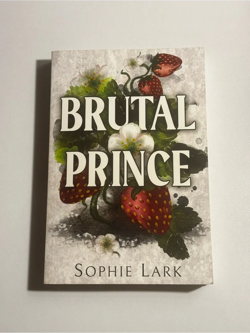 Brutal Prince by Sophie Lark — White, Red & Green Cover